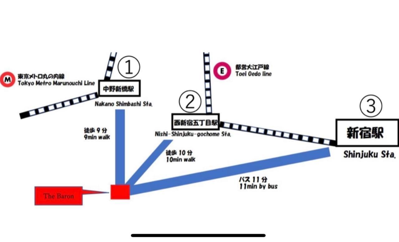 新規オープン・新宿駅2キロ圏内・築3年デザイナーズマンション Tokió Kültér fotó